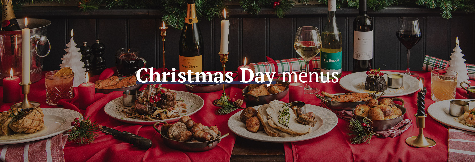 Christmas Day Menu at Dewdrop