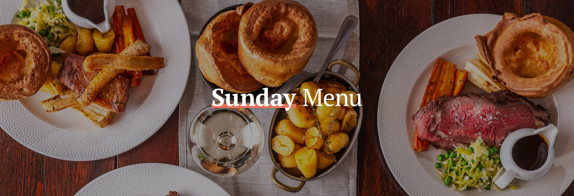 Sunday Menu at Dewdrop